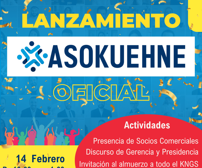 LANZAMIENTO OFICIAL DE ASOKUENE
